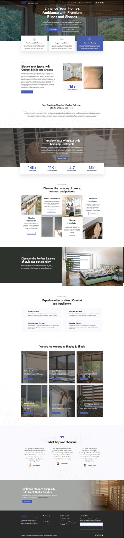 Jersey City Shades and Blinds